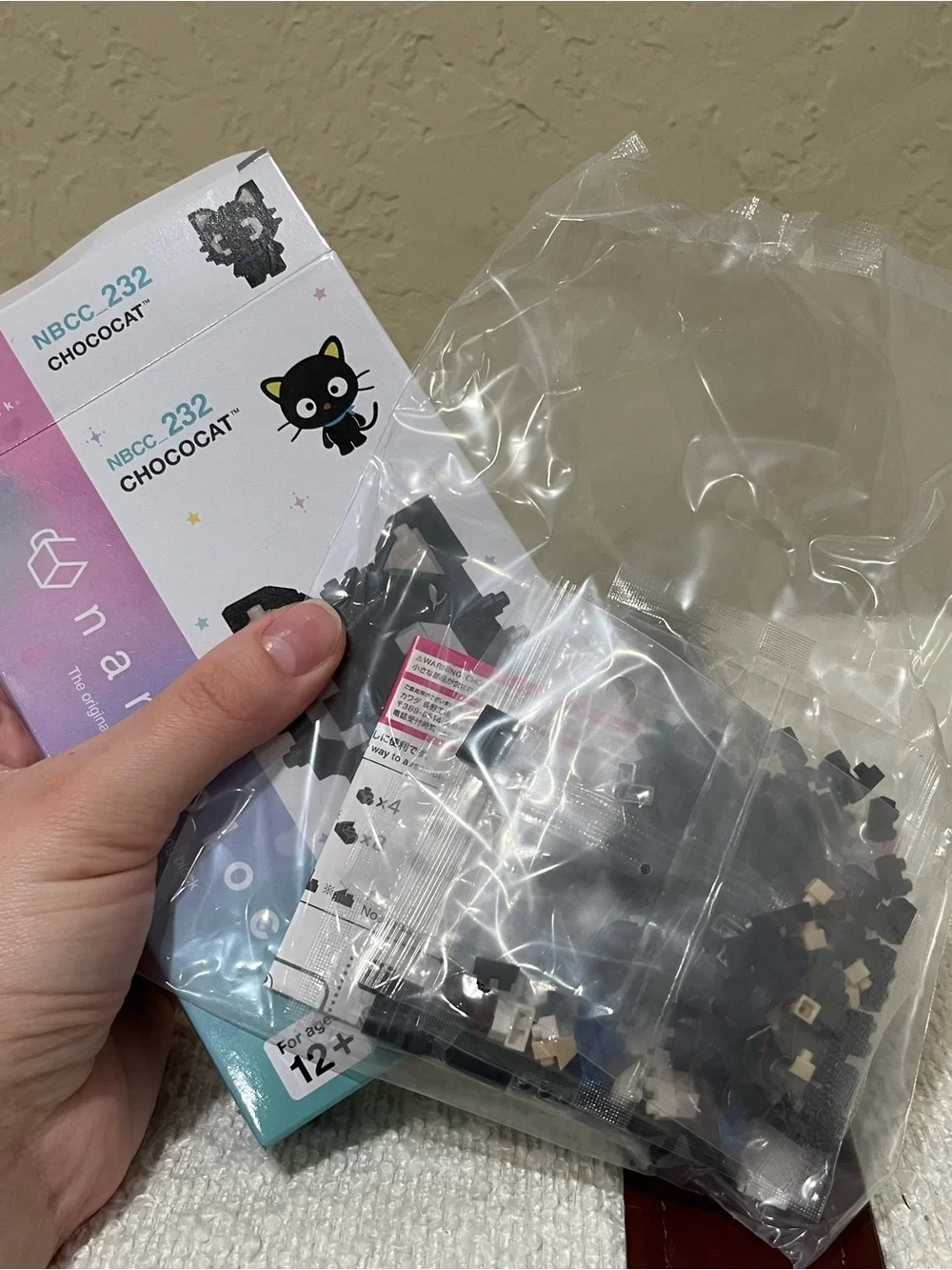 New in Box Nanoblock Chococat Building Block Set